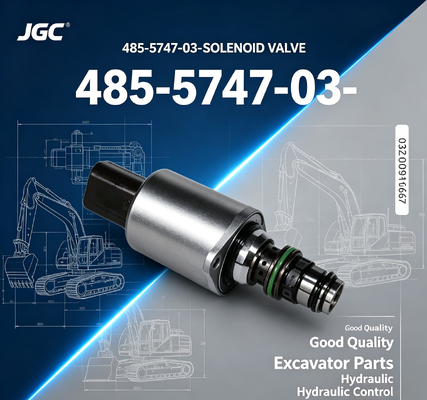 485-5747-03- 03200091667 VÁLVULA SOLENOIDE Peças de Escavadeira de Boa Qualidade