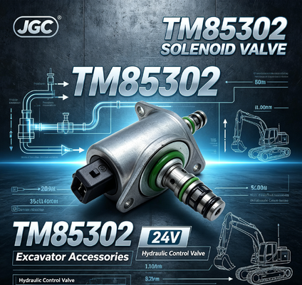 TM85302 Valva solenoide adequada para acessórios de escavadeiras