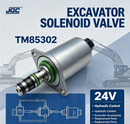 TM85302 Valva solenoide adequada para acessórios de escavadeiras