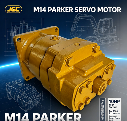 Motor Servo Parker M14 10hp Motor Hidráulico de Alto Torque para Mini Escavadeira