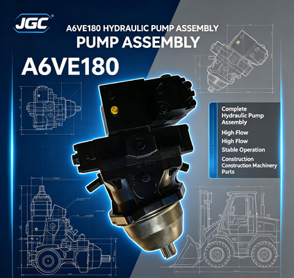 A6VE180 Conjunto completo de bomba hidráulica Função estável de fluxo elevado
