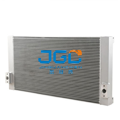 Refrigerador de ar 950*935mm de Aluminum Plate Radiator da máquina escavadora SH350-3