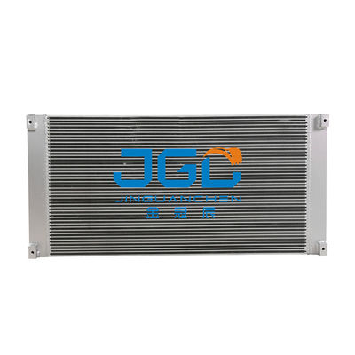 Refrigerador de ar 950*935mm de Aluminum Plate Radiator da máquina escavadora SH350-3