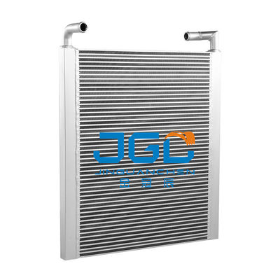Refrigerador de óleo 655*730mm de Radiator Engine Hydraulic da máquina escavadora SK120-3