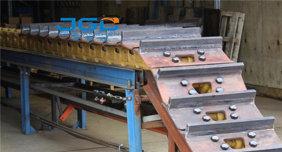 Almofadas da trilha do rabugento de Crane Undercarriage Spare Parts Single da máquina escavadora da esteira rolante