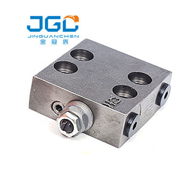 PC130-7 máquina escavadora Hydraulic Parts PC160-7 que reduz o bloco 702-21-55100 da válvula de escape