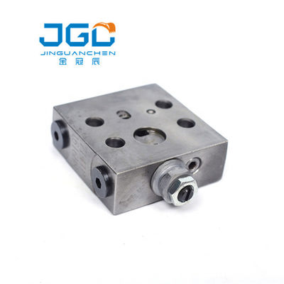 PC130-7 máquina escavadora Hydraulic Parts PC160-7 que reduz o bloco 702-21-55100 da válvula de escape
