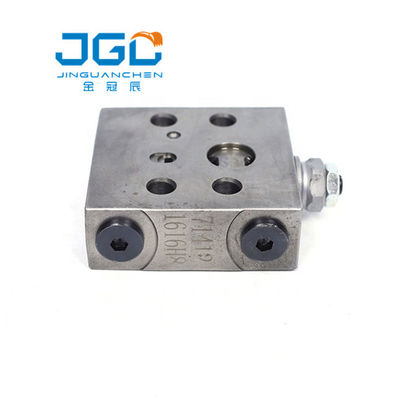 PC130-7 máquina escavadora Hydraulic Parts PC160-7 que reduz o bloco 702-21-55100 da válvula de escape