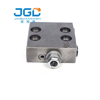 PC130-7 máquina escavadora Hydraulic Parts PC160-7 que reduz o bloco 702-21-55100 da válvula de escape
